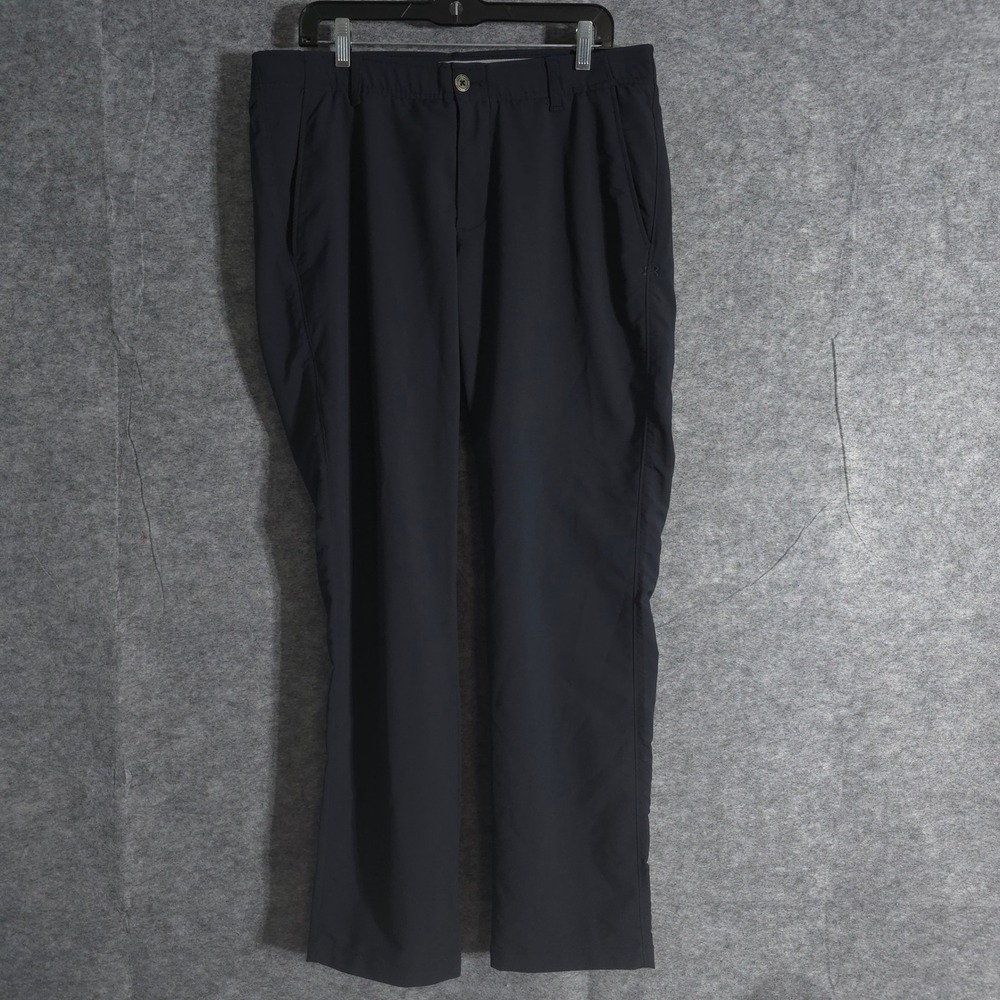 Under Armour Navy Blue Golf Pants Lightweight Performance Mens 36x32 Solid Sport